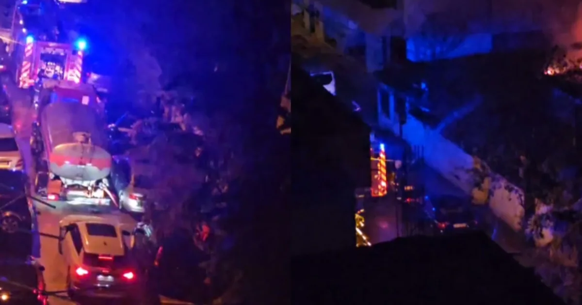 Panik në bllok: çfarë ndodhi me shtëpinë që mori flakë?